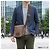 Borsa a tracolla Louis Vuitton Brooklyn PM Damier Marrone - vista 15