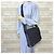 Borsa a tracolla Louis Vuitton District MM NM Damier Graphite Marrone Nero - vista 2