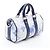 Borsa a mano Louis Vuitton Keepall XS Monogram Watercolor Bianco Multicolore Blu navy - vista 2