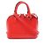 Bolso de hombro 2-Way Louis Vuitton Nano Alma Epi Coquelicot Roja