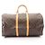 Louis Vuitton Keepall 55 Monogram Brown Boston Bag Castaño