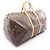 Louis Vuitton Keepall 55 Monogram Brown Boston Bag Castaño - vista 2