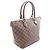 Louis Vuitton Saleya PM Tote Bag Braun Damier ebene - Ansicht 2