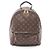 Zaino Louis Vuitton Palm Springs MM Marrone Nero