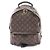Zaino Louis Vuitton Palm Springs MM Marrone