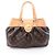 Borsa a mano Louis Vuitton Boetie PM Monogram Marrone