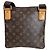 Borsa a tracolla Louis Vuitton Pochette Valmy Monogram Marrone - vista 3