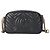 Borsa a tracolla Gucci GG Marmont in pelle nera Nero - vista 3