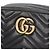 Borsa a tracolla Gucci GG Marmont in pelle nera Nero - vista 7