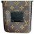 Borsa a tracolla Louis Vuitton in Monogram Macassar Marrone Nero - vista 9