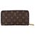 Louis Vuitton Monogram Zippy Wallet Braun - Ansicht 2