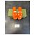 Gucci Mules aus orangefarbenem Canvas - Ansicht 4