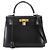 Hermès Borsa Hermes Kelly 28 Nero