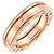 Bulgari Anel Bvlgari BVLGARI B-zero1 de 1 banda em ouro rosa 18K