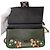 Borsa a tracolla Micro Double Bucket Chain Fendi Applique Stud Flowerland Cachi - vista 6