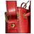 Bolsa de Ombro Louis Vuitton Noe em Couro Epi Castilian Red Vermelho - vista 17