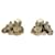 Hermès Boucles d'oreilles Hermes Cheval Horse Clip Argenté  - vue 3