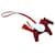 Hermès Hermes Rodeo Pegasus PM Handbag Charm Rouge  - vue 3