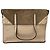 Borsa a tracolla 3-Way Flip in pelle Fendi Grigio