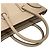 Céline Borsa Tote Celine Luggage Micro Shopper Beige - vista 6