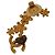 Orecchini CHANEL I23A Coco Mark Flower Motif D'oro - vista 4