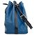 Noe Borsa a tracolla Petit Noé in pelle Epi Louis Vuitton Blu - vista 4