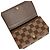 Cartera larga Louis Vuitton Damier Canvas Castaño Damier ebene - vista 3