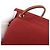 Hermès Sac Aline MM Shoulder Handbag Marrone Rosso - vista 8