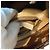 Borsa Louis Vuitton Lead PM Monogram Vernis Bronzo - vista 7
