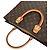 Louis Vuitton Monogram Sac Plat Handbag Brown - view 5