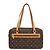 Bolsa de Ombro Louis Vuitton Monogram Cite GM Marrom Monograma