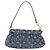 LOUIS VUITTON Borsa a Spalla Mini Preity in Denim Monogram Blu M95050 Auth 195235SAM - vista 2