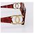 Gafas de sol CHANEL Plástico Marrón Tono Dorado CC Auth bs36532 Castaño - vista 5