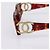 Gafas de sol CHANEL Plástico Marrón Tono Dorado CC Auth bs36532 Castaño - vista 7