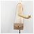 Céline Borsa a Spalla in Tela Macadam CELINE PVC Beige Oro Auth 195715 D'oro - vista 23