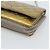 CHANEL Matelasse Chain Shoulder Wallet Patent Gold Silver CC Auth 196109 Argento D'oro - vista 8