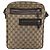 Borsa a tracolla GUCCI GG Canvas Beige Silver 92551 Auth 195083 Argento - vista 13