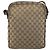 Borsa a tracolla GUCCI GG Canvas Beige Silver 92551 Auth 195083 Argento - vista 2