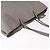 FENDI Celeria Handtasche aus Leder Grau Silber Auth 195694A Braun - Ansicht 6