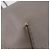 FENDI Celeria Handtasche aus Leder Grau Silber Auth 195694A Braun - Ansicht 9