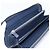 PRADA Long Wallet Saffiano Leder Navy Silver Auth 196073A Silber Marineblau - Ansicht 9