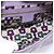 Borsa a mano in pelle GG Canvas Guccissima Gucci viola oro 145999 Auth 196833V D'oro Porpora - vista 10