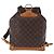 Zaino LOUIS VUITTON Monogram Montsouris GM M51135 LV Auth 192512 Monogramma - vista 2