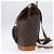 Zaino LOUIS VUITTON Monogram Montsouris GM M51135 LV Auth 192512 Monogramma - vista 3
