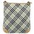 Borsa a tracolla BURBERRY Nova Check Blue Label Nylon Verde Argento Auth 195078A - vista 2