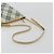 Borsa a tracolla BURBERRY Nova Check Blue Label Nylon Verde Argento Auth 195078A - vista 7
