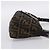 Borsa a tracolla FENDI Zucca Canvas Mamma Baguette Marrone Argento 8BR003 Auth BA14953V - vista 4