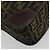 Borsa a mano FENDI Zucca Canvas Marrone Nero Auth 194401 - vista 16