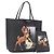Borsa Tote GIVENCHY Bambi Disney Collaboration PVC Nero Oro Auth 195925A D'oro