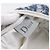 Borsa a mano Christian Dior Trotter Canvas pile Blue Auth 196270A - vista 11